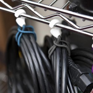 Bandits elastikremme med krog ledningholder