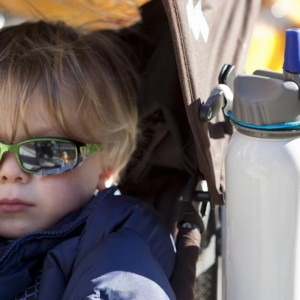 Bandits elastikremme med krog vandflaskeholder