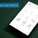 BlackBerry Future Visions telefonen der ligner et old school kasettebånd