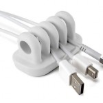 Cordies holdere til kabler grå