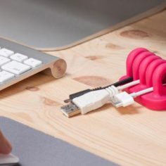 Cordies kabelholder i pink