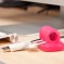Cordies kabelholder i pink closeup