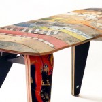 Deckstool Deckbench 48'' 2 sædes i niveau