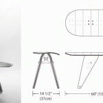 Deckstool Deckbench med mål