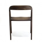 Inoda + Sveje DC09 spisestol i indunesisk rosentræ bagfra