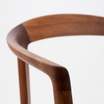 Inoda+Sveje DC10 stol mørkt træ arm- og ryglæn