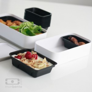 Monbento engangsbeholder i forskellige størrelser