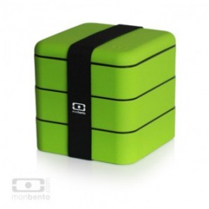 Monbento square box picnickasse grøn