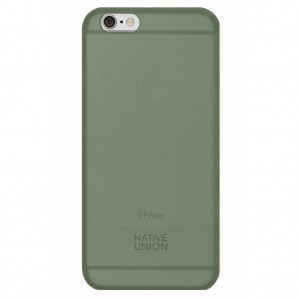 Native Union Clic Air slim case iPhone oliven