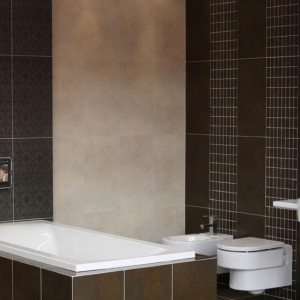 The Wallee iPad på badeværelset