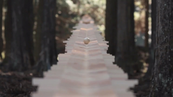 Touch Wood SH-08C lang Xylofon i skoven