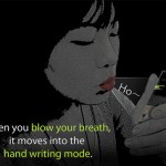 Window smartphone lydfeedback