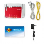 fritzbox 7330 inkluderet i æsken