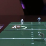 iPad 3 koncept 3D amerikansk fodbold