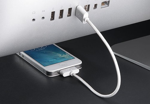 iPhone til opladning Blouelounge ekstra kabel