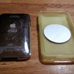 iPod touch med gammelt cover